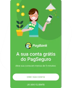 banner conta grátis pagbank app