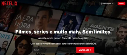 passo 1 assinar netflix