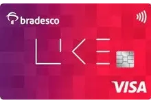cartão bradesco like png