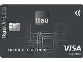 cartao itau uniclass png