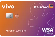 cartão itaú vivo png