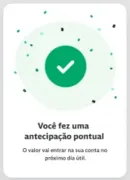 app stone antecipação pontual confirmação