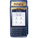 Maquininha SafraPay Pro com bobina fundo transparente png