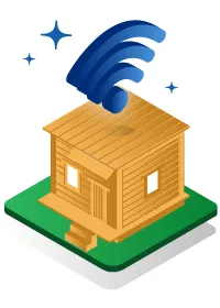 casa com internet