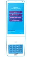 Passo 3 - Máquina de cartão Cielo Lio QR Code passo 3 maquininha cielo lio qr code fundo transparente png