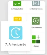 menu maquininha stone