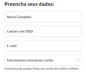 dados solicitados taxas stone