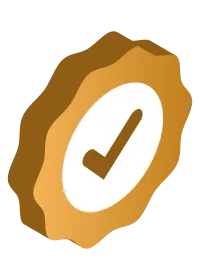 check dourado fundo transparente png